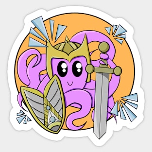 Octopus Paladin - Dungeons and Dragons Sticker